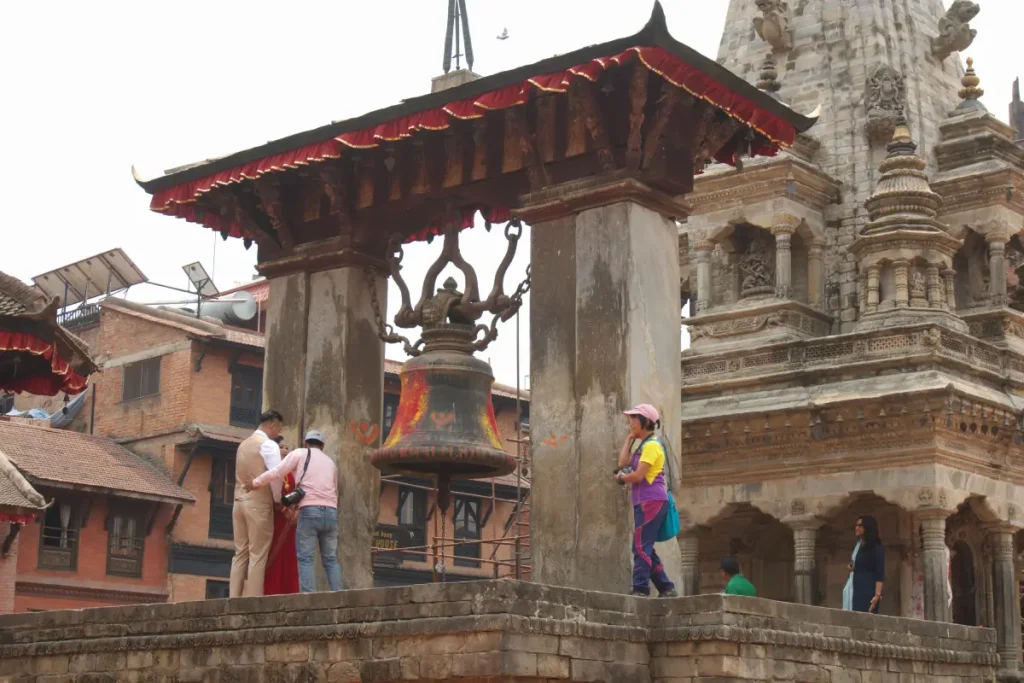 The Taleju Bell or the Big Bell at the Bhaktapur Durbar Square